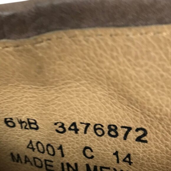 Frye Phillip Harness Women's Size 6.5 B Boots Brown Leather bootie Zip - Picture 8 of 8